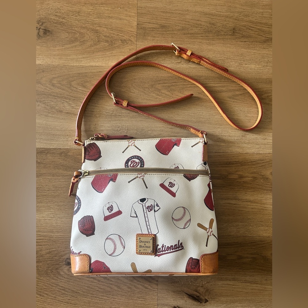 Dooney & Bourke Washington Nationals Crossbody Bag , MLB– Like New